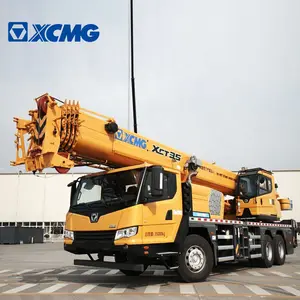 XCMG Official de segunda mão XCT35 guindaste de caminhão hidráulico móvel de 35 toneladas com lança de 5 seções