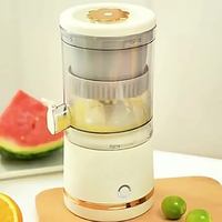 Mixeur portable rechargeable par USB en acier inoxydable pour agrumes et fruits, idéal pour l'extérieur et la maison