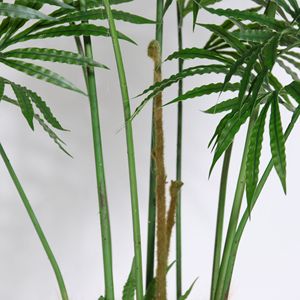 Cycad artificiel en plastique Debao en pot, pour l'intérieur et l'extérieur, pour la décoration de la maison, du bureau, des mariages, décoration intérieure, plantes artificielles - Product Image 3