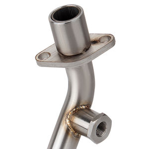 Modification d'échappement de moto, échappement 51 mm, tuyau avant de scooter avec support pour <span class=keywords><strong>Vespa</strong></span> Primavera <span class=keywords><strong>50cc</strong></span> 80CC Sprint 80CC <span class=keywords><strong>50CC</strong></span> 3V E4/E5 - Product Image 5