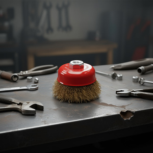 Cepillo de alambre corrugado Ttake M14 de acero inoxidable 6500 Giri Min - Product Image 3