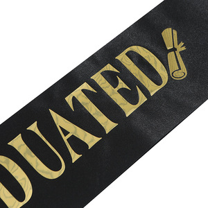 Écharpe de graduation pour hommes musulmans IGRADUATED, Étole, Ruban de cérémonie, Décoration de costume de fête - Product Image 3