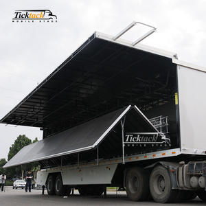 Remolque de Escenario Móvil Hidráulico de Instalación Rápida de 13 m de Largo TL90 para Conciertos, Festivales de Música, Cruzadas de Iglesia, Eventos en Vivo - Product Image 3