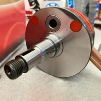 Vilebrequins rouges Ax100 haute performance renforcés, vilebrequin Ax 115 pour motos AX115, pour vilebrequin Suzuki Ax100