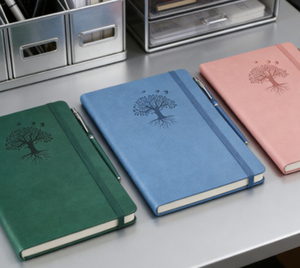 Agenda 2026 Personalizada con Páginas Punteadas, Tapa Dura de Cuero PU, Diario, Planificador, Regalo para Estudiantes y Chicas - Product Image 5