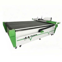 Cortadora CNC AOYANG 2230 con Cuchilla Vibratoria, Herramienta Neumática Rotativa de Corte en Ángulo para Paneles Compuestos, Esponja y Tablero KT