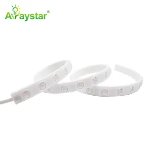 Lampu Strip Fleksibel Dekorasi Arsitektur Daya Tinggi TPU Tahan Air IP68 3030 LED 24V Putih Mesin Cuci Dinding Fleksibel