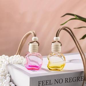 Deodorante per <span class=keywords><strong>Auto</strong></span> in Bottiglia di Vetro, Flacone Vuoto Ricaricabile per Profumo - Product Image 2