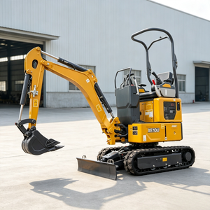 Excavadora Compacta de Alto Rendimiento XE10U, Miniexcavadora de 1 Tonelada, Equipo Confiable para Trabajos de Jardinería - Product Image 4