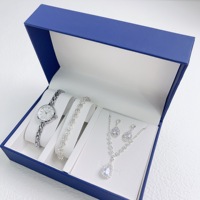 Montres populaires de luxe pour filles emballage coffret cadeau ensemble de montre femme ensemble pour femme cadeau