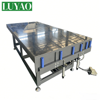 Mesa de Flotación de Aire para Aplicaciones de Vidrio Aislante, Maquinaria para Producción de Vidrio, Suministro Directo de Fábrica