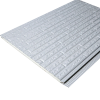 Panneaux muraux isolés, résistants au feu, écologiques, design moderne, panneaux sandwich en polyuréthane, bardage en acier galvanisé, chambre froide, hôtel