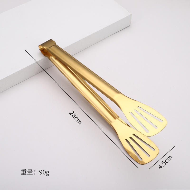Gold small bread clip