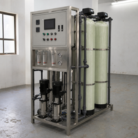 Système adoucisseur d'eau à double réservoir en résine pour cuve sous pression en PRV (fibre de verre), 1000 L/heure, garantie 1 an pour le traitement de l'eau commercial