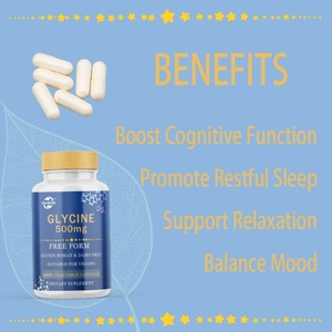 Cápsulas de Glicina que Favorecen la Relajación, Promueven un Sueño Reparador, Energía Diaria, Suplemento Energético, Suplemento para la Salud, Glicina - Product Image 3