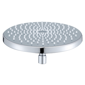 Ensemble de douche de forme ronde SH-20062 Pommeau de douche supérieur en ABS gris clair chromé - Product Image 2