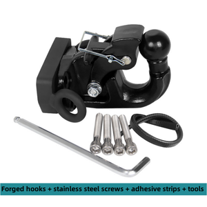 Nouvelle plaque de montage de <span class=keywords><strong>crochet</strong></span> d'<span class=keywords><strong>attelage</strong></span> en acier/métal pour <span class=keywords><strong>adaptateur</strong></span> d'<span class=keywords><strong>attelage</strong></span> avec connecteur de remorque à bille de verrouillage à broche accessoires de remorquage camping-car RV - Product Image 5