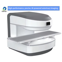 Scanner IRM vétérinaire à aimant permanent ouvert de type C 0,35T EUR VET Hospital, réutilisable pour la chirurgie canine et animale