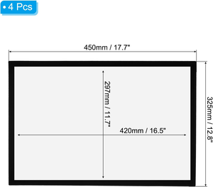Soporte de señal magnética A3 A5 A6, marco de imagen magnético con letras, Marcos adhesivos para paredes, ventana de exhibición - Product Image 4
