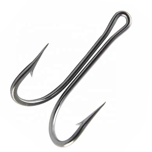 <span class=keywords><strong>Hysun</strong></span>-anzuelo doble de acero inoxidable SS7982, Rana, Toad, pescado, agua salada, 2/0-10/0 - Product Image 1