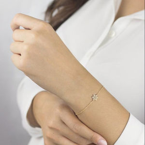 Dainty Gioielli In Acciaio Inossidabile Placcato Oro <span class=keywords><strong>Fiocco</strong></span> <span class=keywords><strong>di</strong></span> <span class=keywords><strong>Neve</strong></span> Scarponi Da <span class=keywords><strong>Neve</strong></span> <span class=keywords><strong>di</strong></span> Disegno Catena Della Mano Del Braccialetto <span class=keywords><strong>di</strong></span> Modo Del Braccialetto <span class=keywords><strong>di</strong></span> Fascino Del Braccialetto - Product Image 6