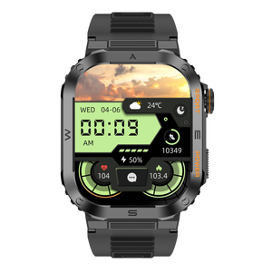 MT39户外运动智能手表防水IP68薄膜晶体管显示器心率监视器闹钟iOS操作FitcloudPro广场 - Product Image 2