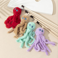 JOYING Jouet à chat en peluche poulpe de taille moyenne, durable et de haute qualité, pour usage quotidien en intérieur