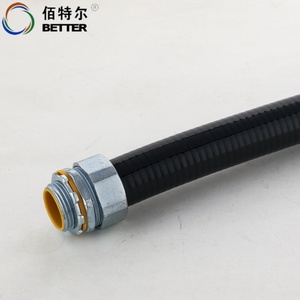 Tuyau de Conduite Résistant à Haute Pression DN15 Diamètre Intérieur 15,8 mm Lisse 50m Conduit Flexible en PVC + Acier Galvanisé Plat - Product Image 6