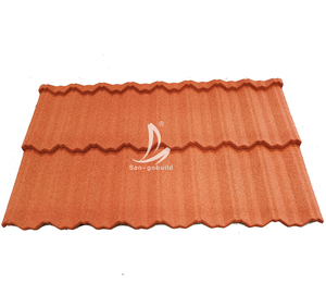 Tejas de Techo de Terracota con Recubrimiento de Resina Sintética y Arcilla Europea, Clasificación de Resistencia al Fuego, Precio de Fábrica, Sostenibles, para Villas - Product Image 2