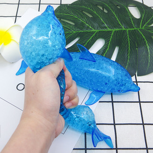 Jouets anti-stress en TPR souple en forme de requin et de dauphin, nouvelle conception Jincan, pour enfants, garçons et filles - Product Image 4