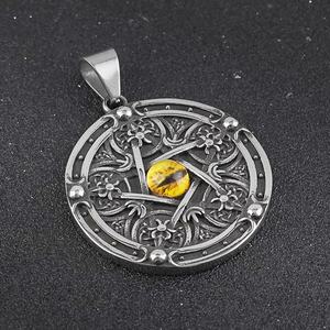 Collares con Colgantes de Estrella de Cinco Puntas al por Mayor de Fábrica, Joyería Europea y Americana, Diseño Clásico, Amuletos Hip Hop - Product Image 3