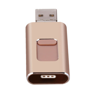 แฟลชไดรฟ์ Usb OTG,เพนไดรฟ์สำหรับ <span class=keywords><strong>Iphone</strong></span> 16Gb 32Gb <span class=keywords><strong>64Gb</strong></span> สำหรับ Samsung โลหะสถานะ Oem โลโก้ชิปสไตล์ Otg - Product Image 5