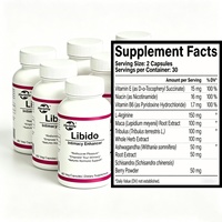Suplemento Dietético Herbal Complejo de Marca Privada al por Mayor de Fábrica OEM, Potenciador de la Libido Femenina en Cápsulas para Mujeres, Equilibrio Hormonal