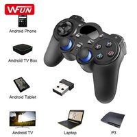 Manette de jeu sans fil 2.4g manette de jeu usb 2.4GHz manette de jeu android pour PS2/PS3 Android TV Box Smartphone Tablette PC
