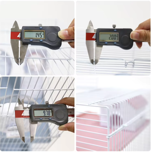 Vente en gros, offre spéciale, 70cm, 4 étages, plastique de luxe, fil bleu, petit animal de compagnie, maison pour furet et hamster, cage avec accessoires - Product Image 6