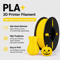 Filamen PLA+ 1.75mm untuk Printer 3D FDM, Filamen PLA Warna-warni untuk Prototipe Model DIY Proyek Kelas, Gulungan 1kg