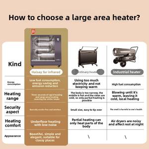 Großhandel Maßgefertigter 220V Diesel-Heizstrahler Infrarot-Heizgerät mit Zwangsbelüftung Kerosin-Heizgerät für Außen- und Heimgebrauch - Product Image 6