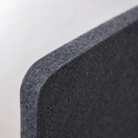 Panneau acoustique en fibre de polyester ignifuge B1 CHIHENG, prix usine, pour bibliothèque, bureau d'étude, cabine
