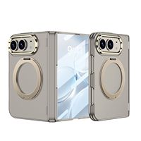Coque de protection magnétique rotative pour objectif d'appareil photo avec membrane anti-traces de doigts et anti-poussière de luxe pour iPhone 18 Duo