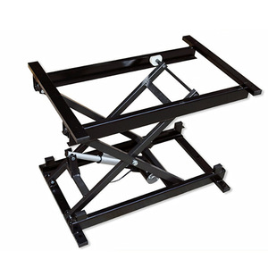Mecanismo Eléctrico para Mesa de Centro con Estructura de Hierro 750x420mm, Acero Laminado en Frío Negro, Diseño Industrial - Product Image 1