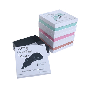Boîte en carton rigide personnalisée avec logo imprimé OEM ODM, colorée, <span class=keywords><strong>pour</strong></span> masque de bronzage et emballage de produits de beauté - Product Image 1