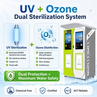 Système de Traitement d'Eau pour Distributeur Automatique RO 800 GPD, Usine de Purification et de Remplissage en Gros avec Stérilisation UV et Nettoyage Automatique pour Ferme/Élevage