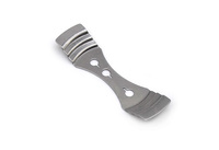 Supports de mèches de bougies en métal couleur argent en gros, dispositifs de centrage de mèches en acier inoxydable, outils de fabrication de bougies