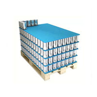 Séparateur de palettes en PP Bouteilles en verre Boissons Couche en plastique Cartonplast Couche de séparation Coussinets Couche de boisson en polypropylène