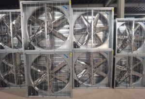 Ventilador de Pared Eléctrico Industrial de Hierro de 1380 mm, Ventilador de Extracción de Presión Negativa con Oscilación, Ventilador Axial para Talleres con Rodamientos de Bolas, OEM/ODM - Product Image 6