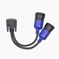 Adaptateur Nexiq pour camion diesel, connecteur USB OBD mâle 6 broches 9 broches DB15, 12-24V, 220g, PN 405048, lecteur de code, garantie 1 an