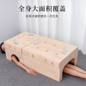 Caja de moxibustión integrada multiusos al por mayor con varillas de moxa de madera, conos de moxa, lana de moxa y cajas de moxibustión para - Product Image 4