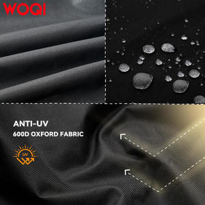 Housse de barbecue Woqi en tissu Oxford 600D, imperméable, protection UV, noire, taille SML, pour utilisation en extérieur - Product Image 5
