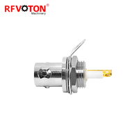 Triax TR BNC TRB-KY RF Connecteur triaxial BNC Femelle Jack Cloison Connecteurs de câble à souder