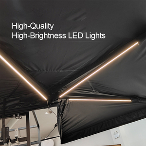 Wholesale LOGO Camping 600D Oxford Fabric Waterproof 270 Degree Car Side Awning With LED <b>Light</b> LED <b>Light</b> <b>Tent</b> Box Camping 600D O - Product Image 2